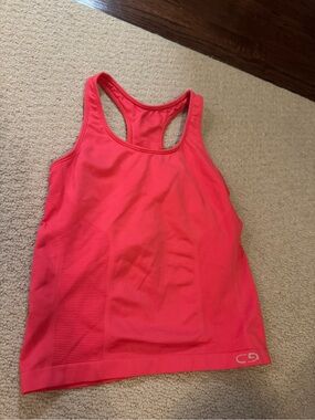 Coral Athletic Racerback Tank Top